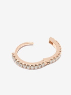 MARIA TASH 18K Rose Gold Eternity Diamond Hoop Earring