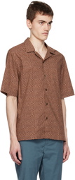 Paul Smith Brown Mini Tile Shirt