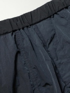 Blue Blue Japan - Straight-Leg Taffeta Shorts - Blue