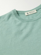 Piacenza Cashmere - Slim-Fit Cashmere Sweater - Blue