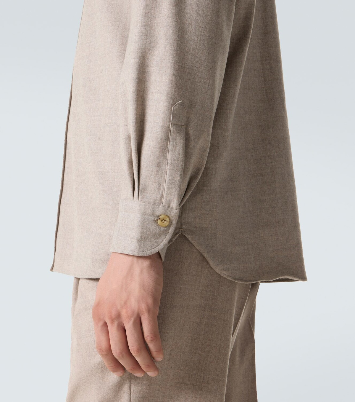 Rubinacci Virgin wool shirt