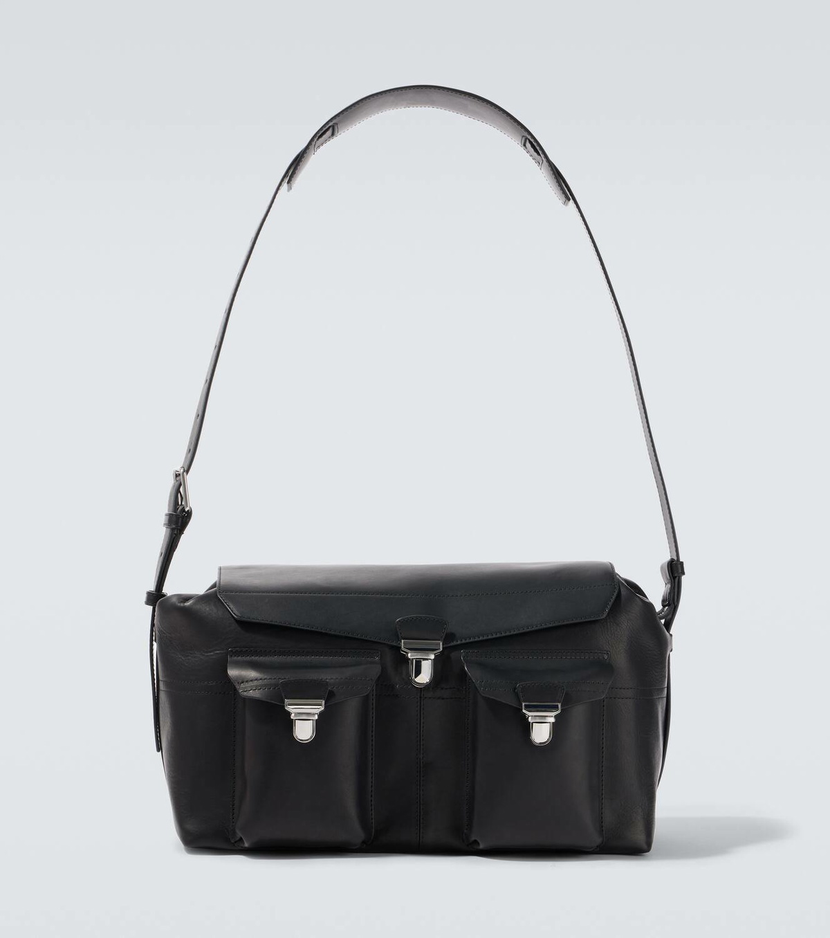 Lemaire Gear leather shoulder bag Lemaire