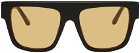 Magda Butrym Black Linda Farrow Edition Vintage Wayfarer Sunglasses