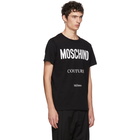 Moschino Black Couture T-Shirt