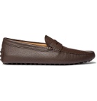 Tod's - Gommino Full-Grain Leather Penny Loafers - Brown