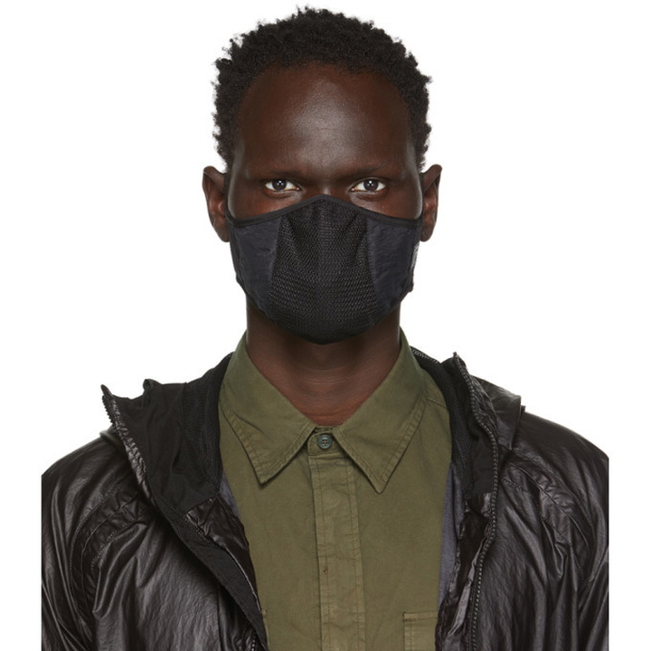 Photo: C.P. Company Black Plain Face Mask