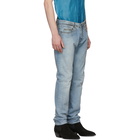 Saint Laurent Blue Skinny Jeans