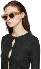 LOEWE Pink Butterfly Anagram Sunglasses