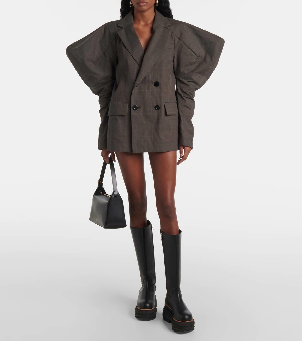 Sacai Cotton voile blazer