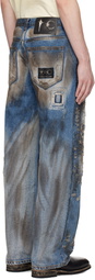 Thug Club Blue Combat Casualty Care Jeans