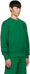 AMI Alexandre Mattiussi Green Puma Edition Sweatshirt