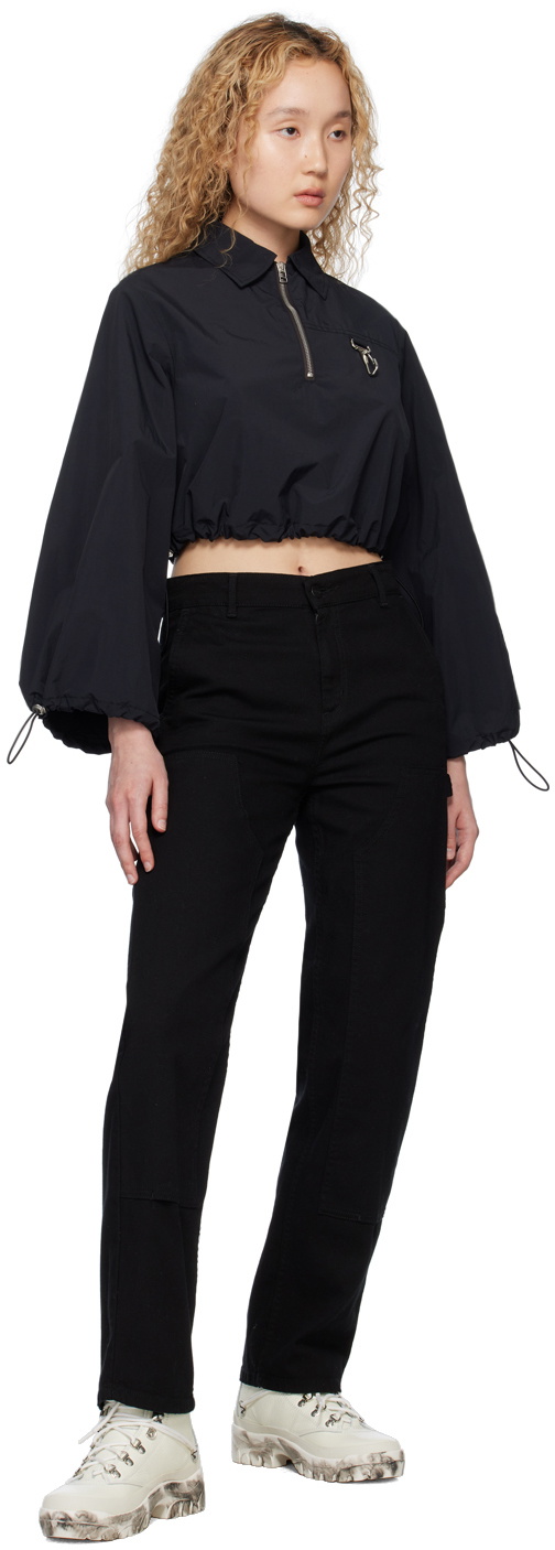 Reese Cooper Black Lanyard Clasp Shirt