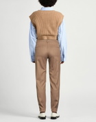 Manila Grace Womens Pants in Camel