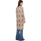 R13 Multicolor Printed Long Cardigan