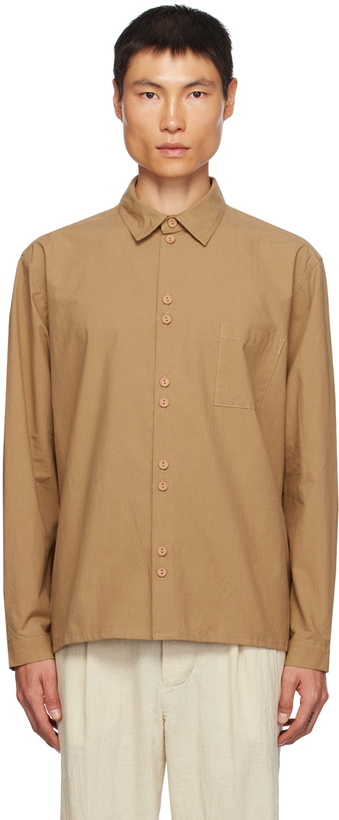 Photo: XENIA TELUNTS Tan Daily Shirt