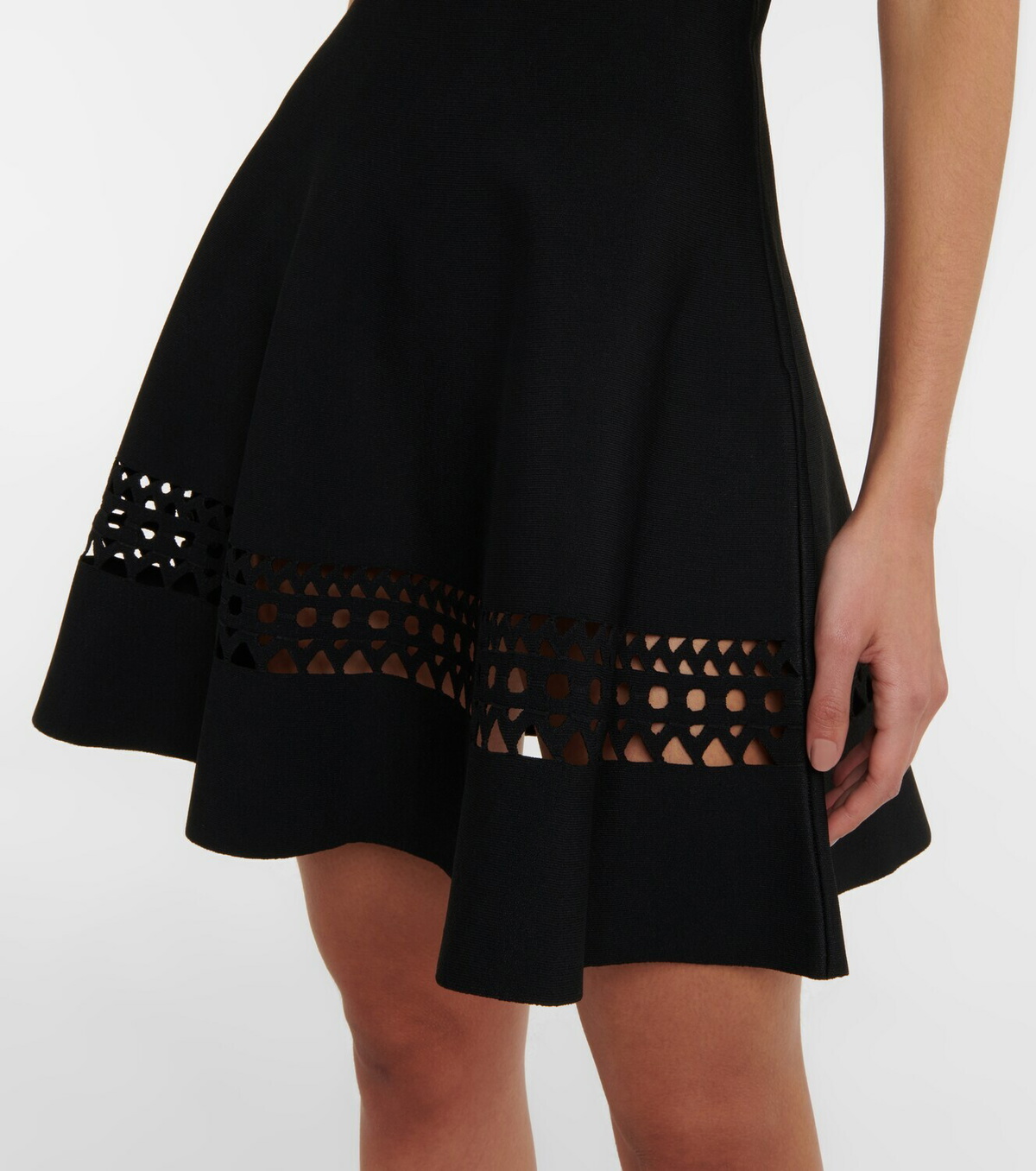 Alaa Vienne off-shoulder minidress ALAA