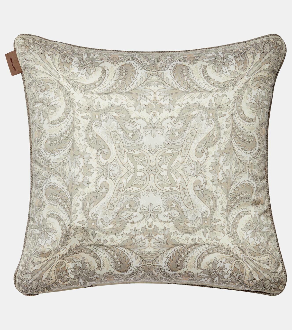 Etro Floral cotton jacquard cushion