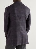 Thom Sweeney - Prince of Wales Checked Wool and Silk-Blend Blazer - Unknown