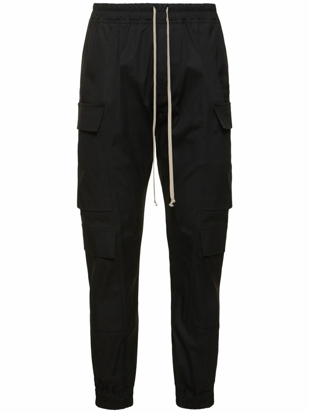 Photo: RICK OWENS Mastodon Megacargo Cotton Pants