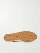 Golden Goose - Super-Star Distressed Full-Grain Leather Sneakers - Blue