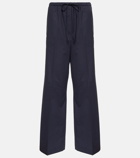 Toteme Wide-leg cotton pants