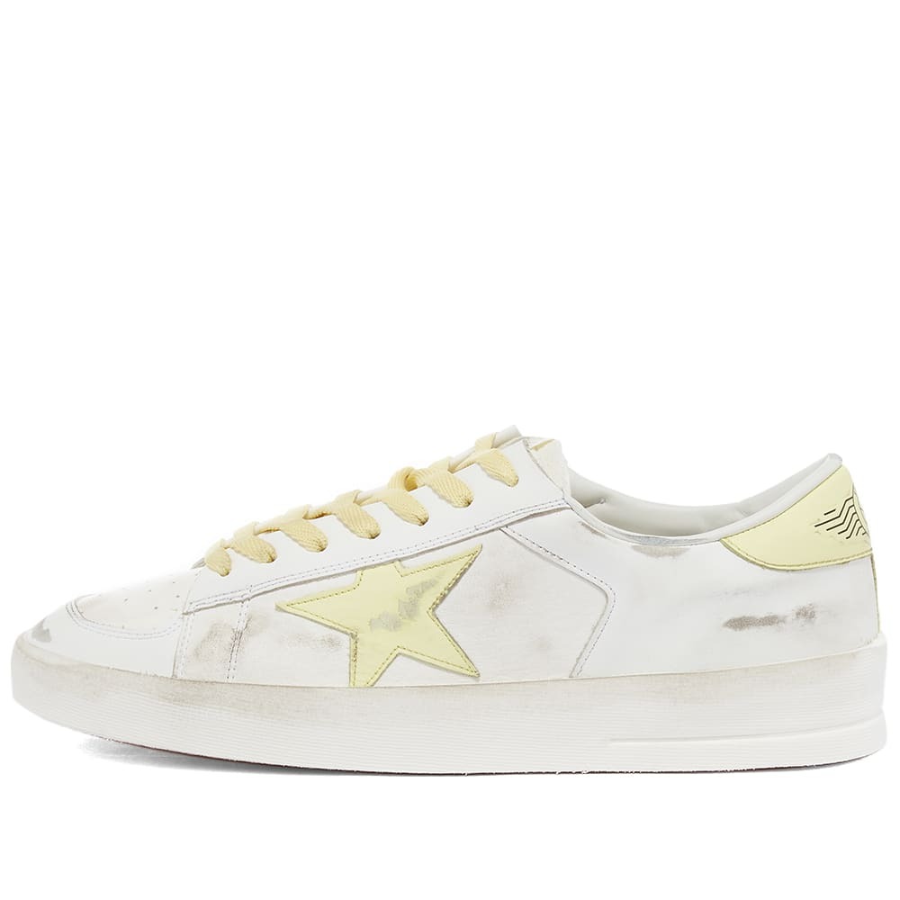 スニーカー GOLDEN  DELUXE BRAND STARDAN SMOOTH LEATHER SNEAKERS Golden Goose Men's Stardan Leather Low-Top Sneakers | Neiman