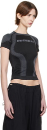 MISBHV Black Jacquard Sport T-Shirt