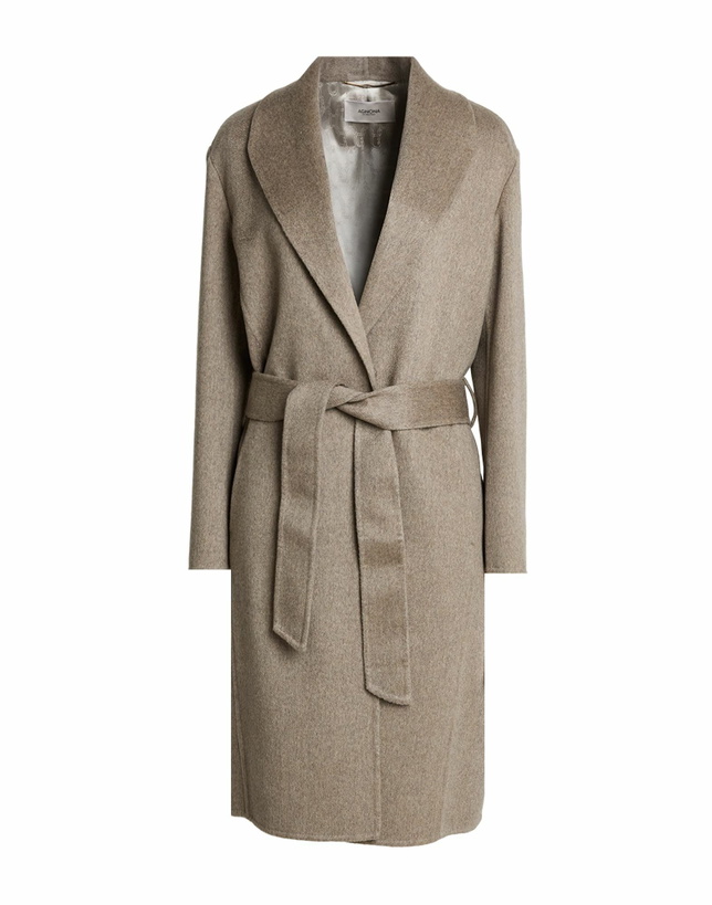 Photo: Agnona Womens Coat Taupe