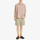 Folk Men's Linen Assembly Shorts in Sage