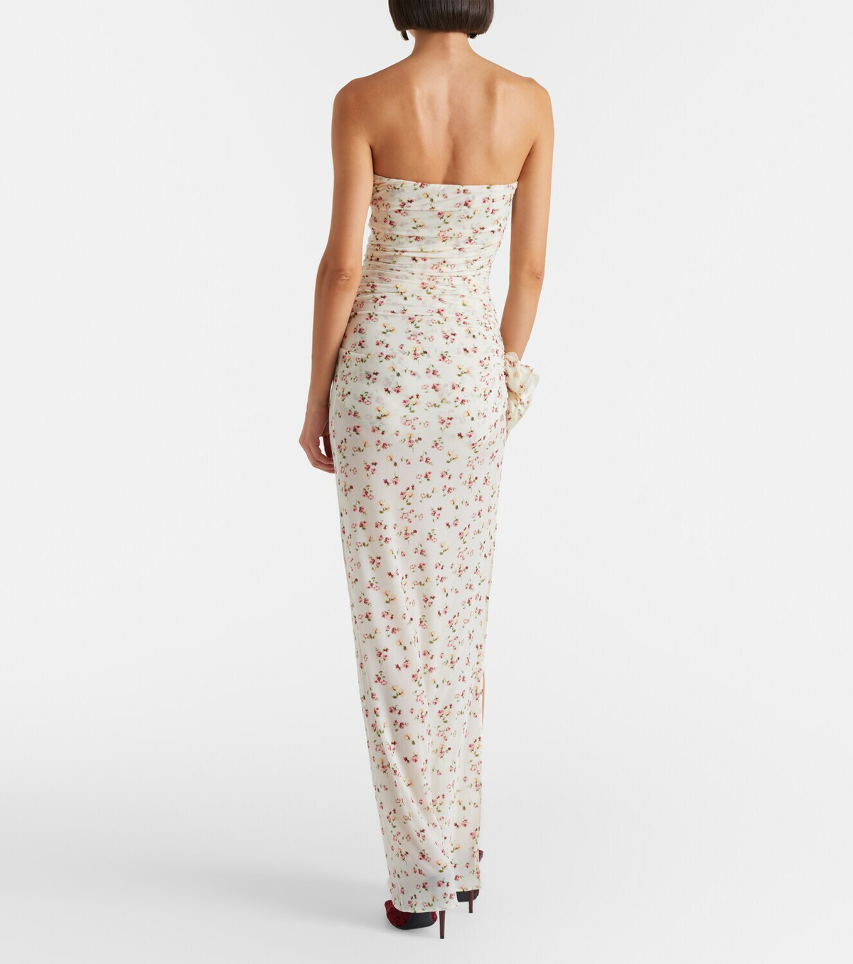 Magda Butrym Floral ruched gown