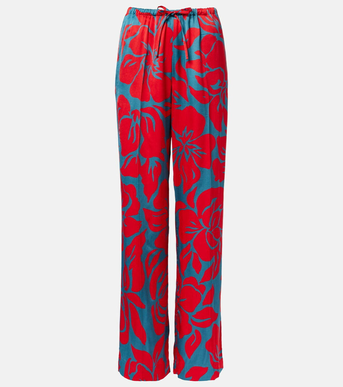 Dries Van Noten Floral palazzo pants