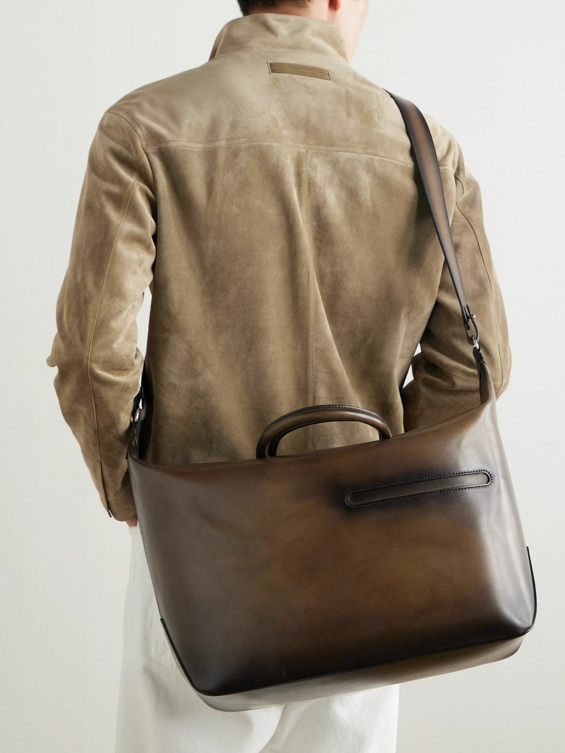 Berluti - Venezia Leather Weekend Bag