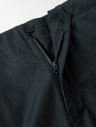 Stone Island - Ghost Straight-Leg Logo-Appliquéd Organic Cotton Chinos - Blue