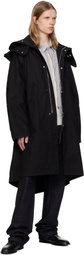 POST ARCHIVE FACTION (PAF) Black 8.0 Center Rain Coat