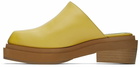 Eckhaus Latta Yellow Zoe Clogs