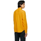 Wood Wood Orange Cotton and Linen Andrew Shirt