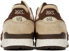 Asics Brown & Off-White Gel-Lyte III OG Sneakers