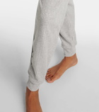 Alo Yoga Muse ribbed-knit jersey sweatpants