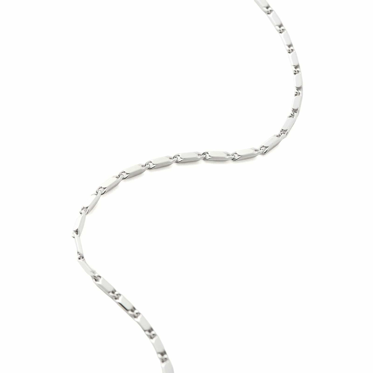 Missoma Women's x Lucy Williams Horizon Link Chain Bracelet in Silver
