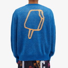 ICECREAM Men's Popsicle Knit Cardigan in Blue