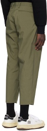 kolor Khaki Pleated Trousers