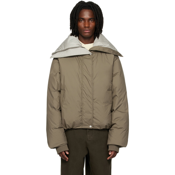 Photo: Entire Studios Khaki Kelly Down Jacket