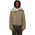 Entire Studios Khaki Kelly Down Jacket