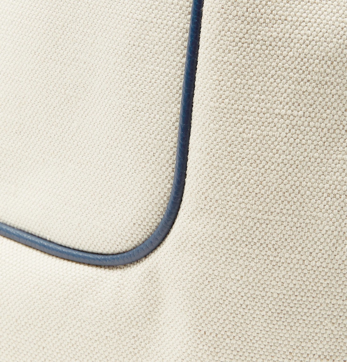 Connolly - Leather-Trimmed Canvas Tote Bag - Neutrals