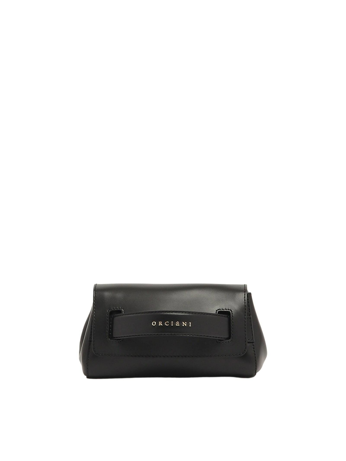 Orciani Gossip Chain Chain Vanity Oro Clutch