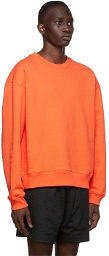 Dries Van Noten Orange Heavy Weight French Terry Sweatshirt