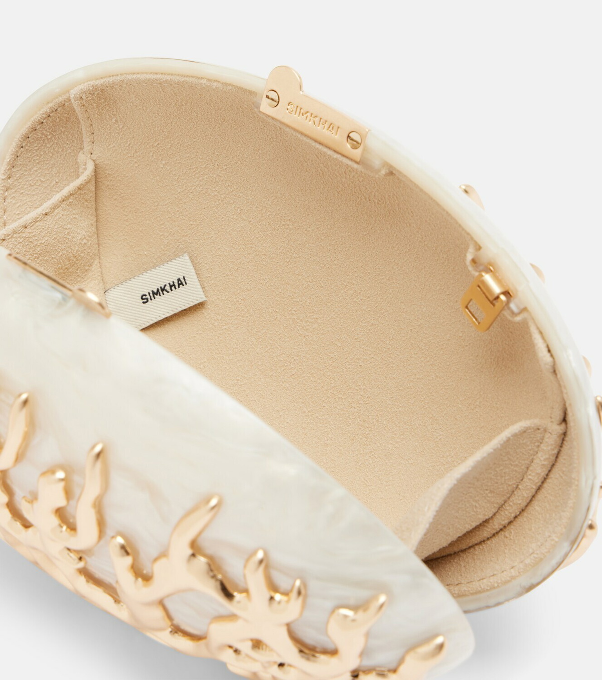Simkhai Dylan embellished clutch
