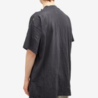 Balenciaga Men's Planet Earth Oversized T-Shirt in Washed Black