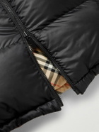 Burberry - Quilted Shell Hooded Down Jacket - Black