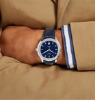 Piaget - Polo S 42mm Stainless Steel and Alligator Watch, Ref. No. G0A43001 - Blue